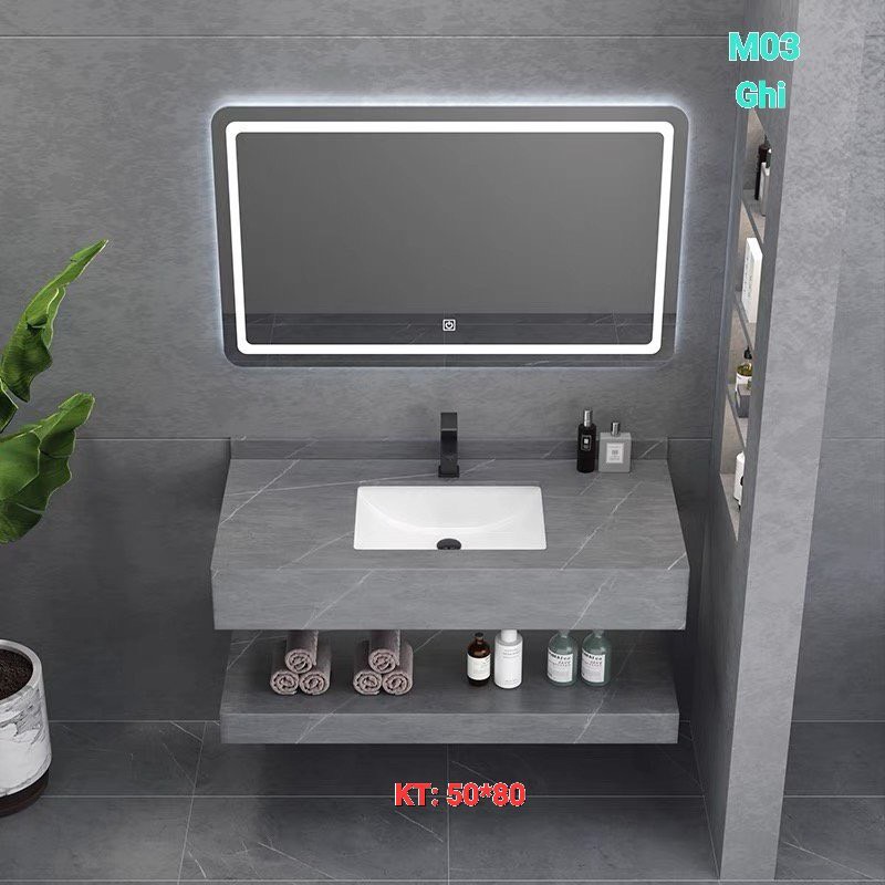 Bàn đá LAVABO 2 tầng 02